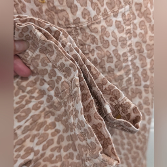 Anthropologie  Skinny Pants with Animal Print 26 - Picture 5 of 7
